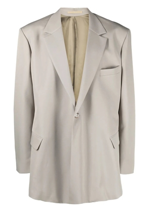 Martine Rose Hanging tailored blazer - Neutrals