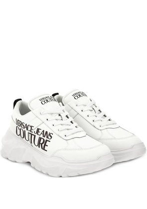 Versace Jeans Couture logo-print chunky sneakers - White