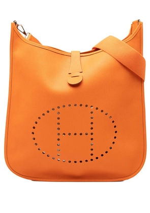 Hermès Pre-Owned 2007 Epsom Evelyne II TGM crossbody bag - Orange