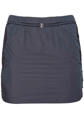 Fleur Du Mal nylon mini skirt - Black