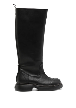 GANNI everyday tubular boots - Black