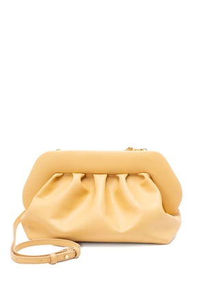 Themoirè Bios gathered clutch bag - Jojoba