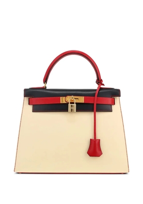 Hermès Pre-Owned 1996 Kelly 28 handbag - White