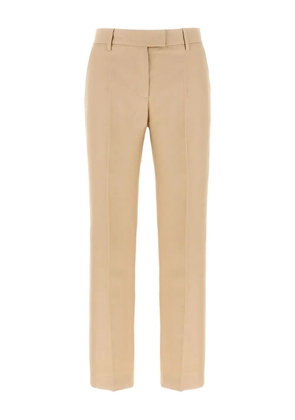 Alberto Biani pressed-crease trousers - Neutrals