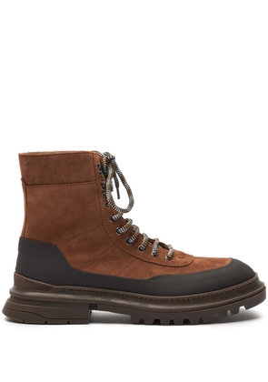 Scarosso leather boots - Brown