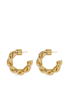 Jennifer Fisher Twisted Lilly Huggie earrings - Gold
