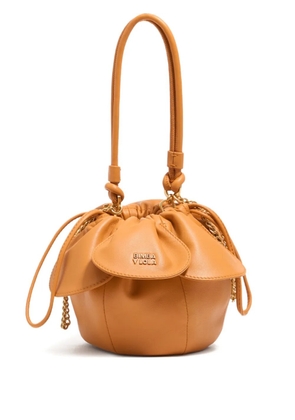 Bimba y Lola petal-shaped drawstring shoulder bag - Orange