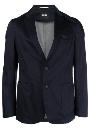 BOSS V-neck classic blazer - Blue