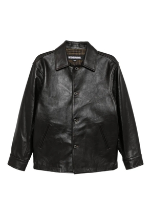 Neighborhood leather jacket - Brown