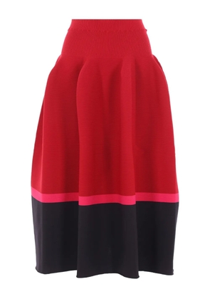CFCL ribbed-knit flared skirt