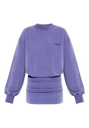 The Attico long-sleeve mini dress - Purple