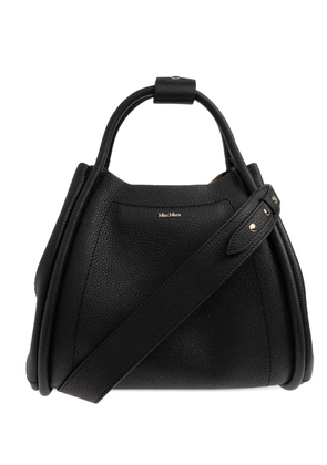 Max Mara Marines leather tote bag - Black