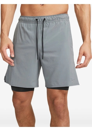 Nike unlined two-in-one fitness shorts - Grey