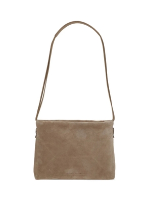 Brunello Cucinelli BC Duo suede shoulder bag - Neutrals