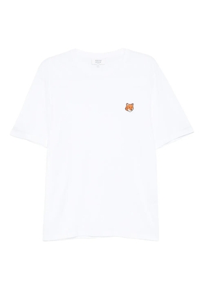Maison Kitsuné fox-head patch T-shirt - White