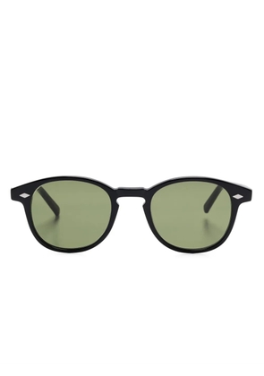 Lesca pantos-frame sunglasses - Black