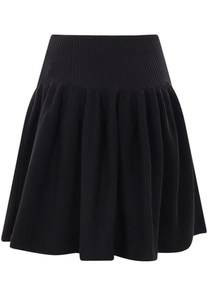 CFCL Hypha ribbed mini skirt - Black