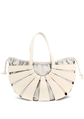 Bottega Veneta Pre-Owned The Shell tote bag - White