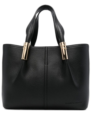 Elisabetta Franchi leather tote bag - Black