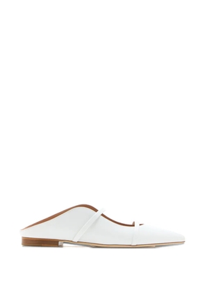 Malone Souliers strap mules - White