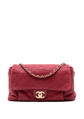 CHANEL Pre-Owned 2012-2013 Large Aged Calfskin Chic Quilt Flap shoulder bag - Red