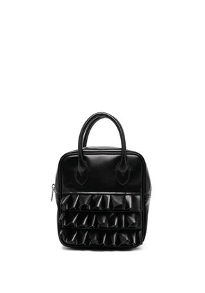 Comme Des Garçons Girl ruffled tote bag - Black