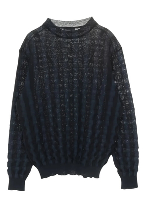 Jil Sander Pre-Owned 2010s crew-neck long-sleeve sweater - Black