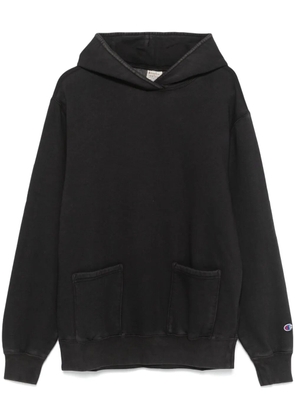 Champion patch-pockets hoodie - Black