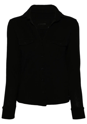 Nili Lotan long-sleeve cotton blouse - Black