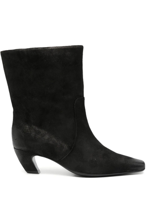 Marc Ellis 50mm square-toe boots - Black
