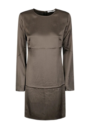 SAMSOE SAMSOE Samiley long-sleeve mini dress - Green