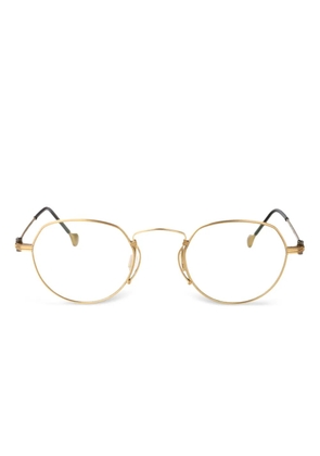 Yohji Yamamoto round-frame glasses - Silver