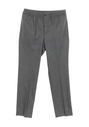 Hermès Pre-Owned 2010s button pressed crease trousers - Grey