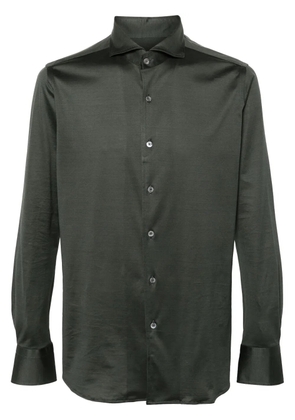 Canali cotton shirt - Green
