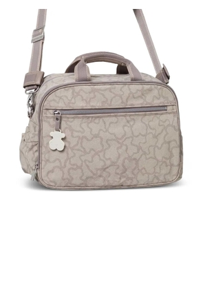 TOUS Kaos logo-print satchel bag - Neutrals