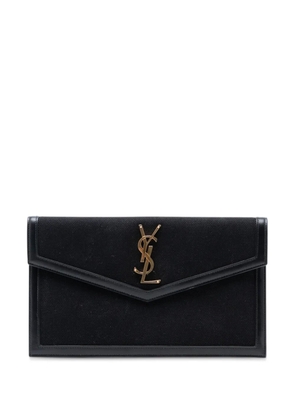 Saint Laurent Pre-Owned 2020 Canvas Monogram Uptown Pouch clutch bag - Black