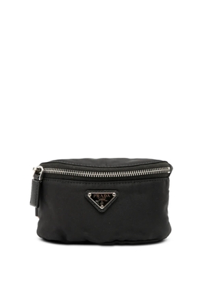 Prada Pre-Owned 2000-2013 Mini Re-Nylon Travel Arm pouch - Black