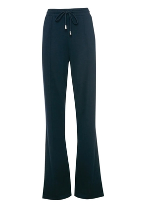 JW Anderson slim-cut flared track pants - Blue