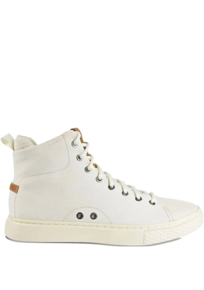 Polo Ralph Lauren canvas high-top trainers - White