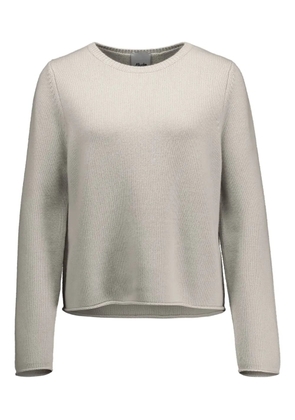 Allude round-neck sweater - Grey