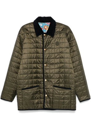 Drôle De Monsieur matelassé-effect jacket - Green