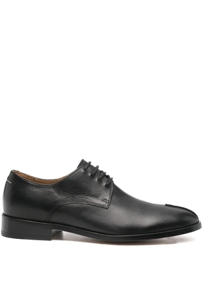 MM6 Maison Margiela leather lace-up shoes - Black