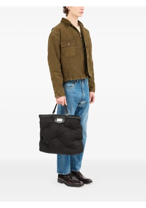 Maison Margiela Glam Slam quilted padded tote bag - Black