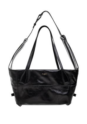 Balmain logo-print tote bag - Black