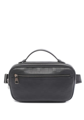 Louis Vuitton Pre-Owned 2015 Damier Infinie Onyx belt bag - Black