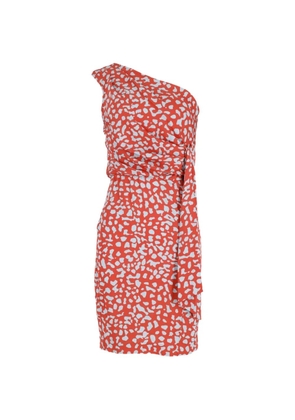 Diane Von Furstenberg Vintage Agatha one-shoulder dress - Red