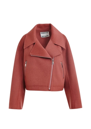 Essentiel Antwerp zip-up jacket - Red