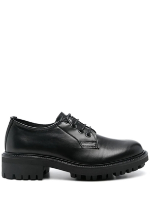 Calvin Klein leather Oxford shoes - Black