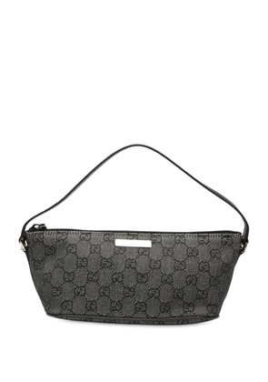 Gucci Pre-Owned 2000-2015 GG Denim Boat shoulder bag - Grey