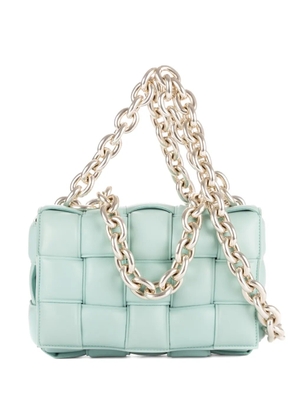 Bottega Veneta Pre-Owned Chain Cassette shoulder bag - Blue